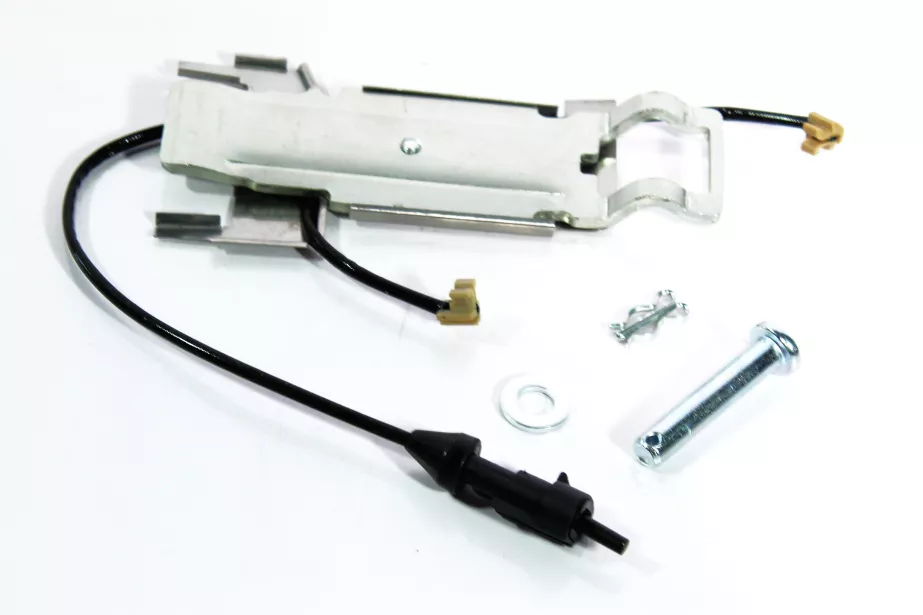 Ремкомплект суппорта (Rear, Датчик износа колодок+пластина+шплинт+стопор) SHAANXI, X6000 для грузовиков *