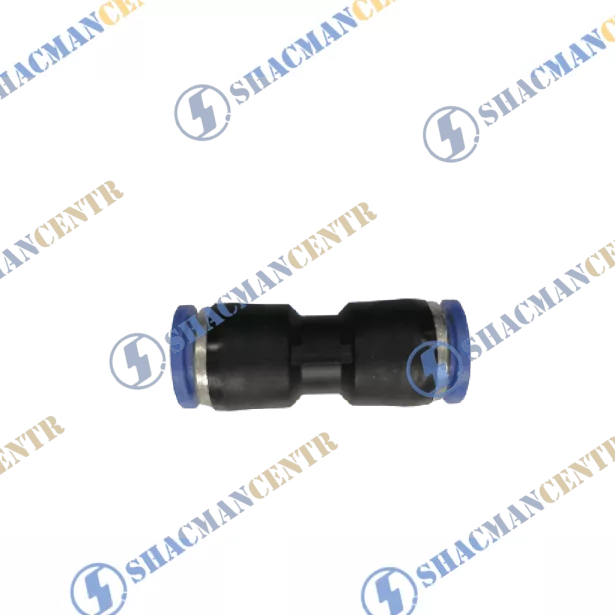 Фитинг на воздушный шланг двойник D12 Н (Синий, Пластик) HOWO для грузовиков *