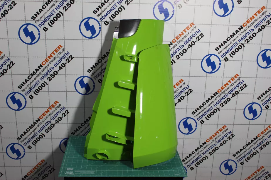 Обтекатель кабины (L, Зеленый, Пластик, в сборе) SHAANXI, X5000 для грузовиков *