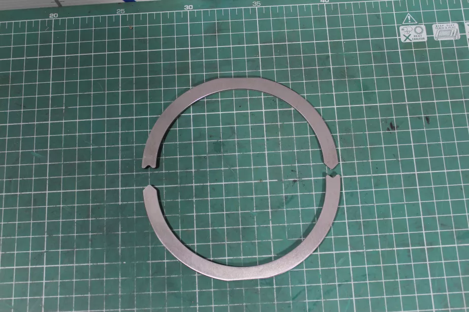 Кольцо стопорное коленвала (верхнее) WEICHAI, WP10.336E53, (1000312602) для грузовиков *