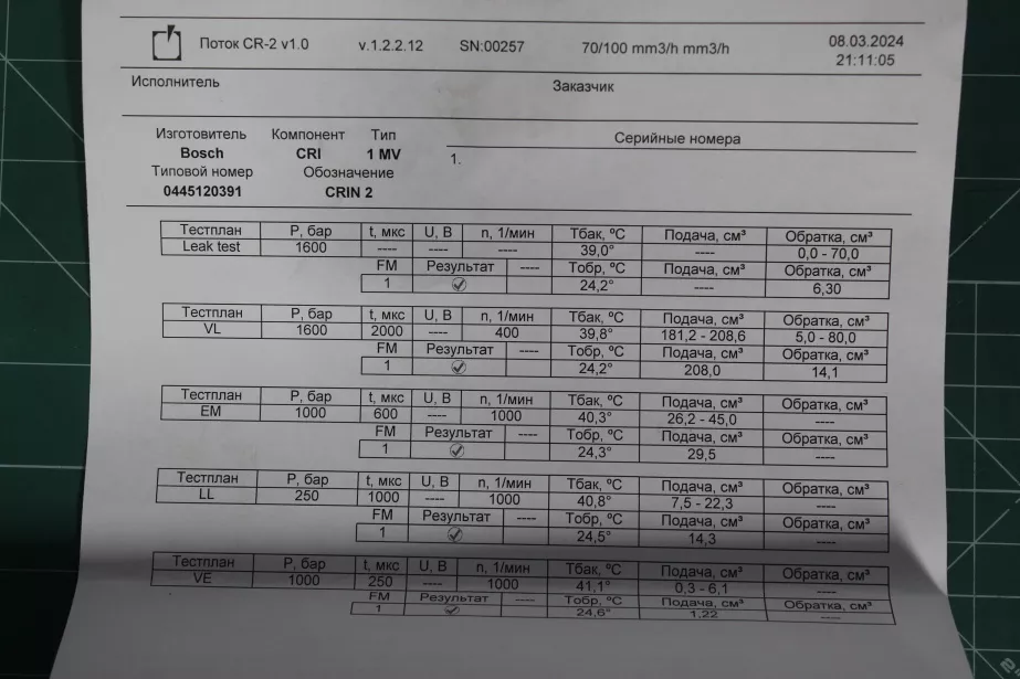 Форсунка топливная (Металл) AUTOMAX, WP10, Евро-5, (AM1113,0445120391) для грузовиков *