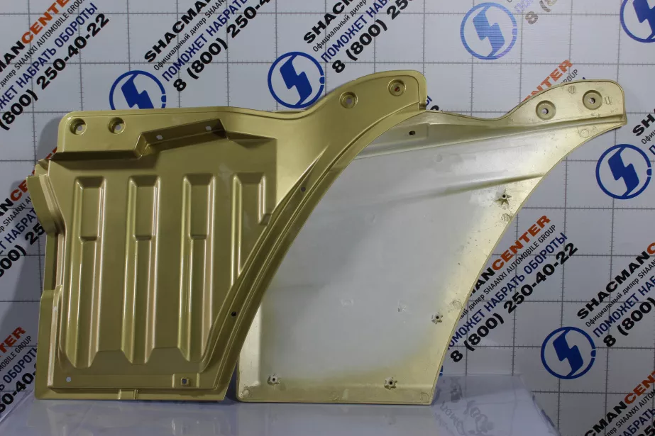 Накладка двери (R, Золотой, Пластик, в сборе) SHAANXI, X3000 для грузовиков *