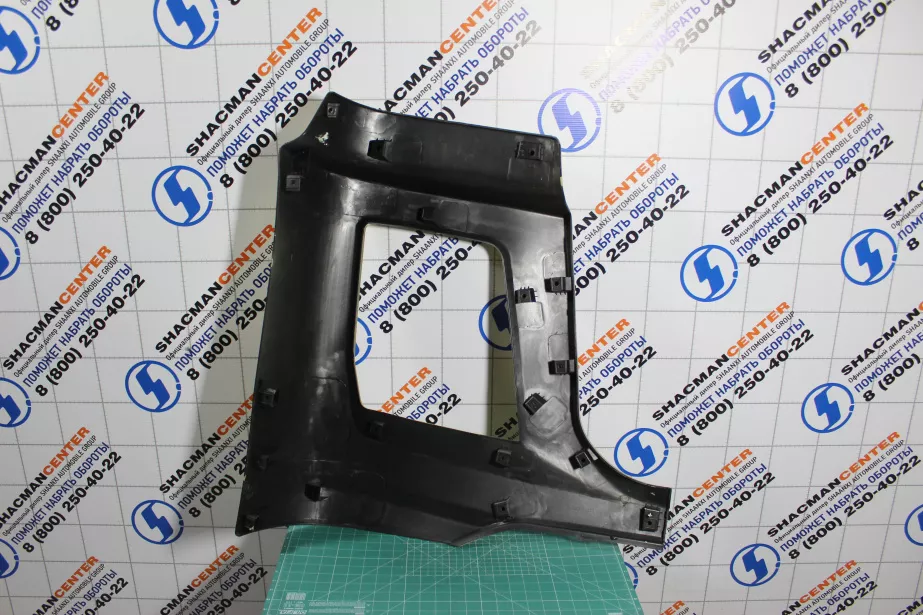 Облицовка фары (L, Золотой, Пластик, часть бампера) SHAANXI, X5000, Тягач для грузовиков *