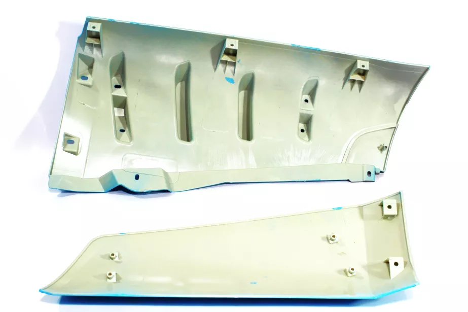 Обтекатель кабины (L, Голубой, Пластик, в сборе) SHAANXI, X5000 для грузовиков *