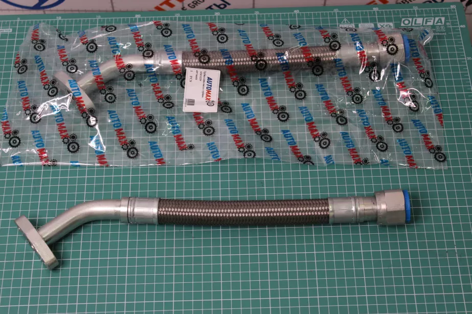 Трубка слива масла с турбины (с гибким соединением) AUTOMAX, ISM11, (AM1229) для грузовиков *