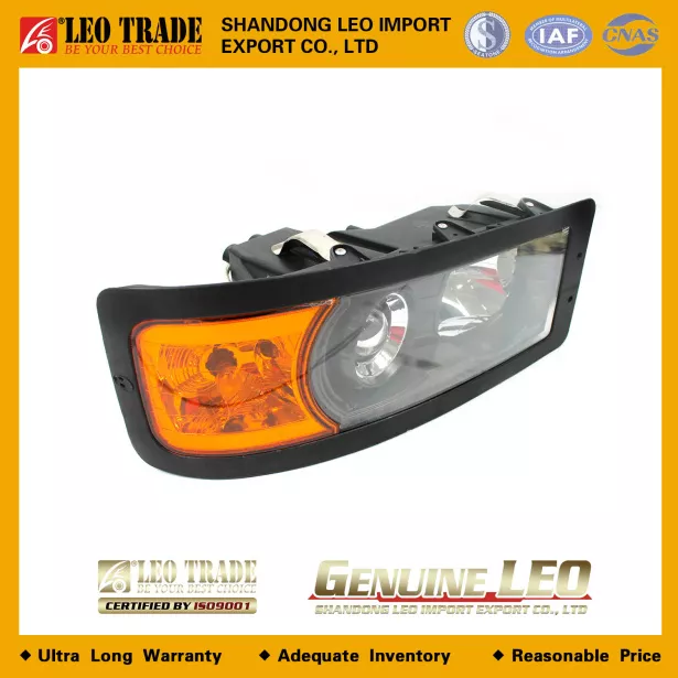 Фара (R, Пластик) LEO TRADE, F2000, (LEO800021A) для грузовиков *