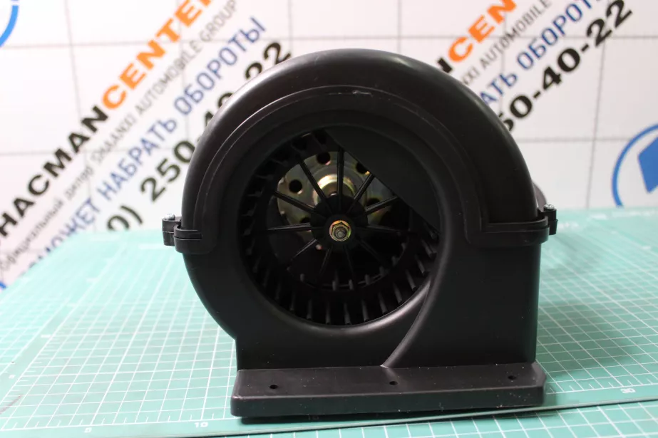 Электродвигатель печки (Черный, Пластик, с крыльчаткой) CREATEK, F2000, (CK8717) для грузовиков *