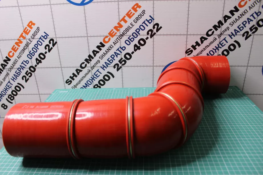 Патрубок интеркулера D110, L650, LEO TRADE, WP10, 375 л.с., (LEO800090A) для грузовиков *