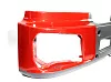 Бампер (Красный, Металл, самосвал) SHAANXI, X3000 для грузовиков *