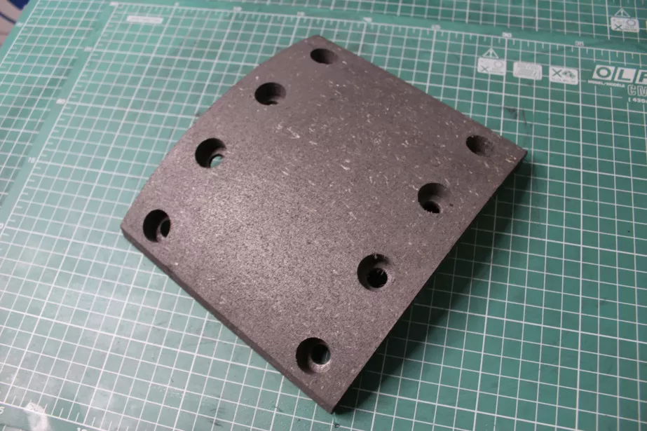 Накладка тормозная (Front, 192*160*15) CREATEK, A5, (CK8101) для грузовиков *