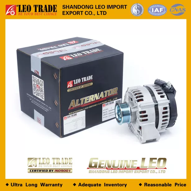 Генератор (под ручейковый ремень 6PK 24V/70A) LEO TRADE, A7, (LEO100266A, VG1095094001) для грузовиков *