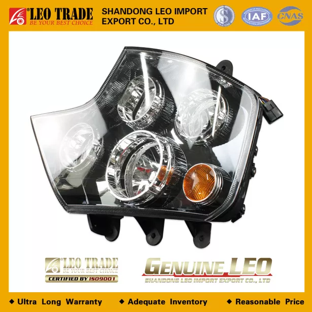 Фара (L, Пластик) LEO TRADE, A7, (LEO800005A) для грузовиков *