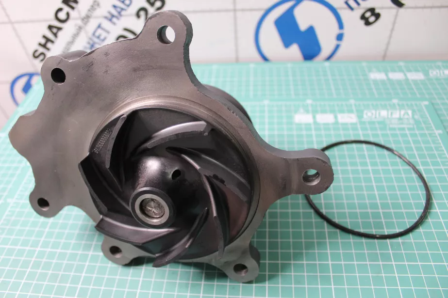 Насос водяной (крыльчатка, под ремень 10PK) SHAANXI, WP12, Евро-5, (612630060025) для грузовиков *