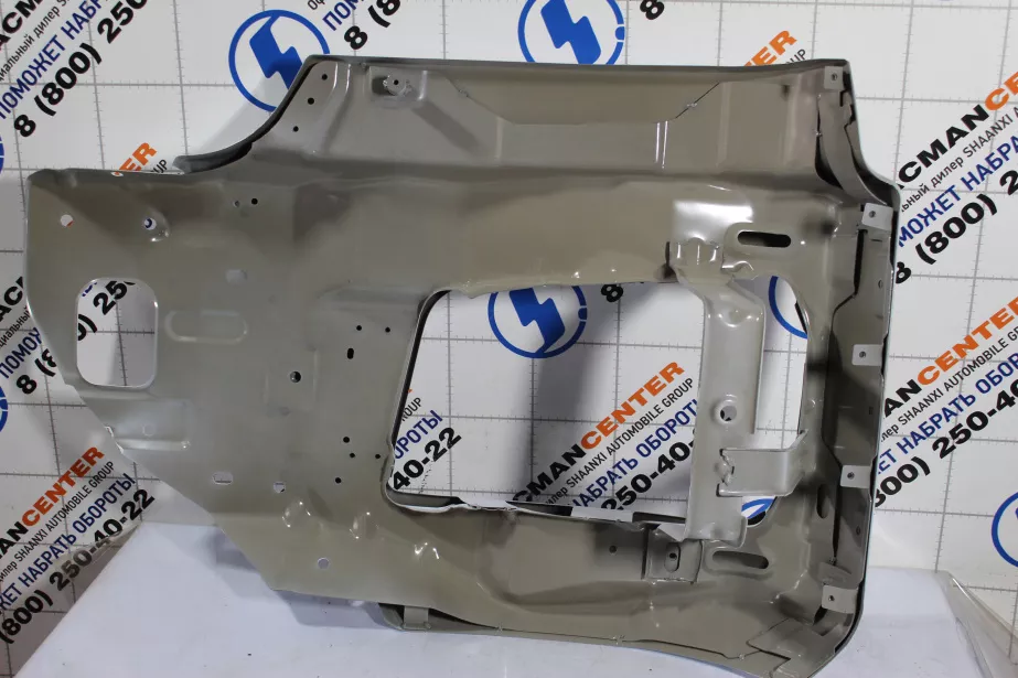 Облицовка фары (R, Белый, Металл, часть бампера) SHAANXI, X5000, Самосвал для грузовиков *