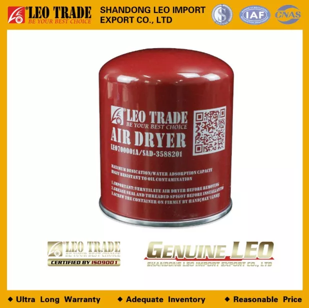Фильтр осушителя воздуха (M38 D114 , SAD-3588201) LEO TRADE, (LEO700001A) для грузовиков *