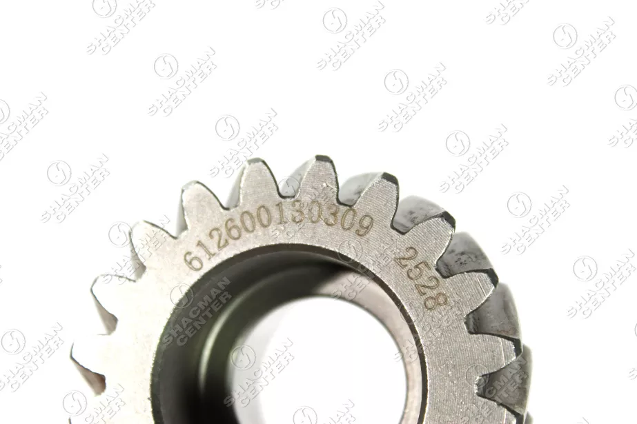 Шестерня привода компрессора WD618, WP10 (d=27*32) с широким конусом SHAANXI, (612600130173) для грузовиков *