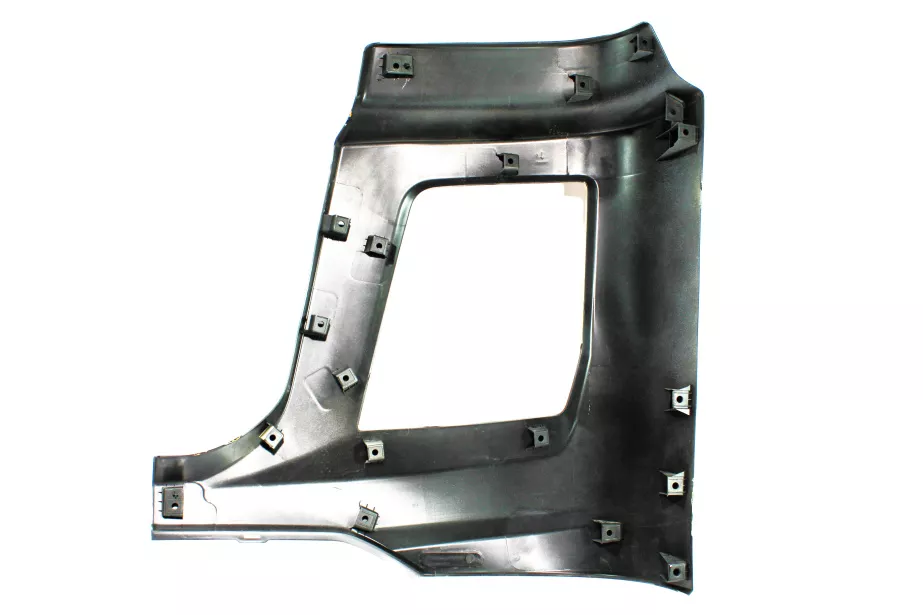 Облицовка фары (R, Золотой, Пластик, часть бампера) SHAANXI, X5000, Тягач для грузовиков *