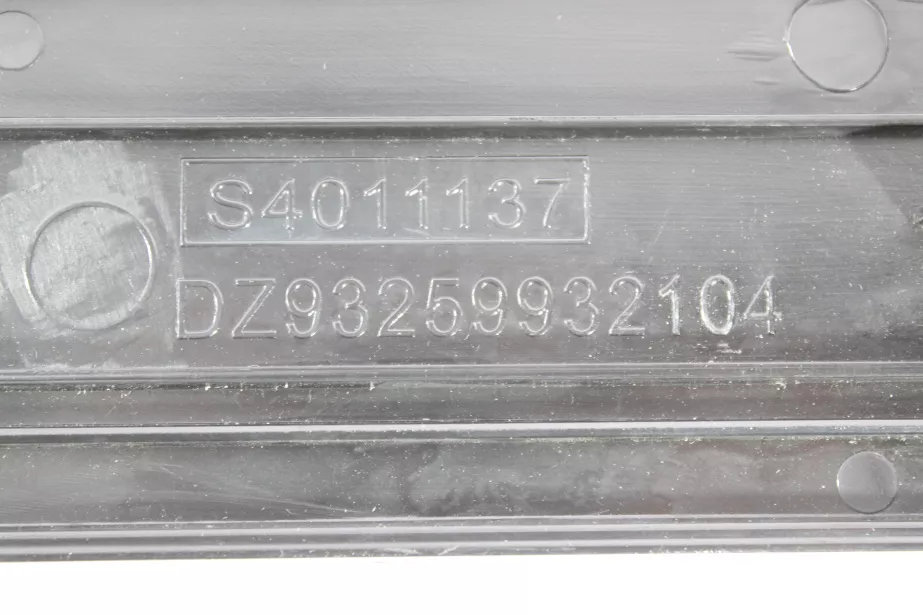 Накладка бампера (L, Без окраса, Пластик, боковая) SHAANXI, F3000 для грузовиков *