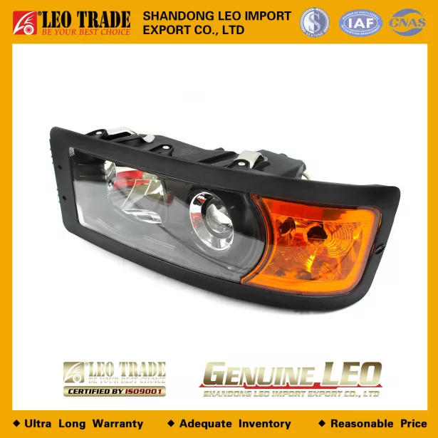 Фара (L, Пластик) LEO TRADE, F2000, (LEO800020A) для грузовиков *