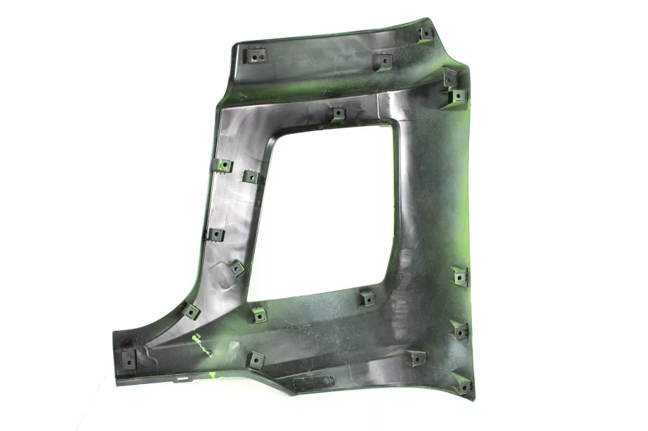 Облицовка фары (R, Зеленый, Пластик, часть бампера) SHAANXI, X5000, Тягач для грузовиков *