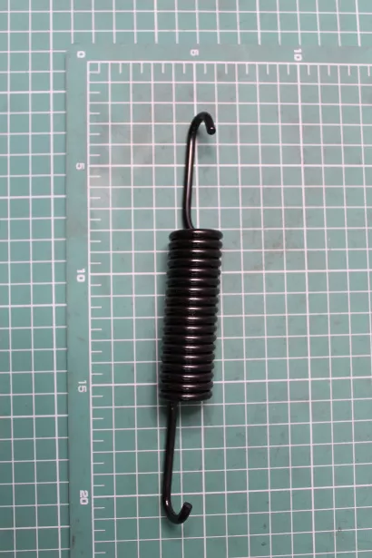 Пружина тормозных колодок L180, (короткая) CREATEK, (CK8877) для грузовиков *