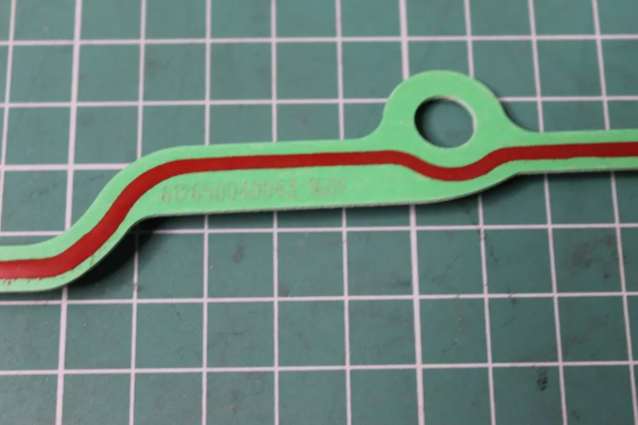 Прокладка крышки клапанов (под проставку) SHAANXI, Евро-5, WP10 для грузовиков *