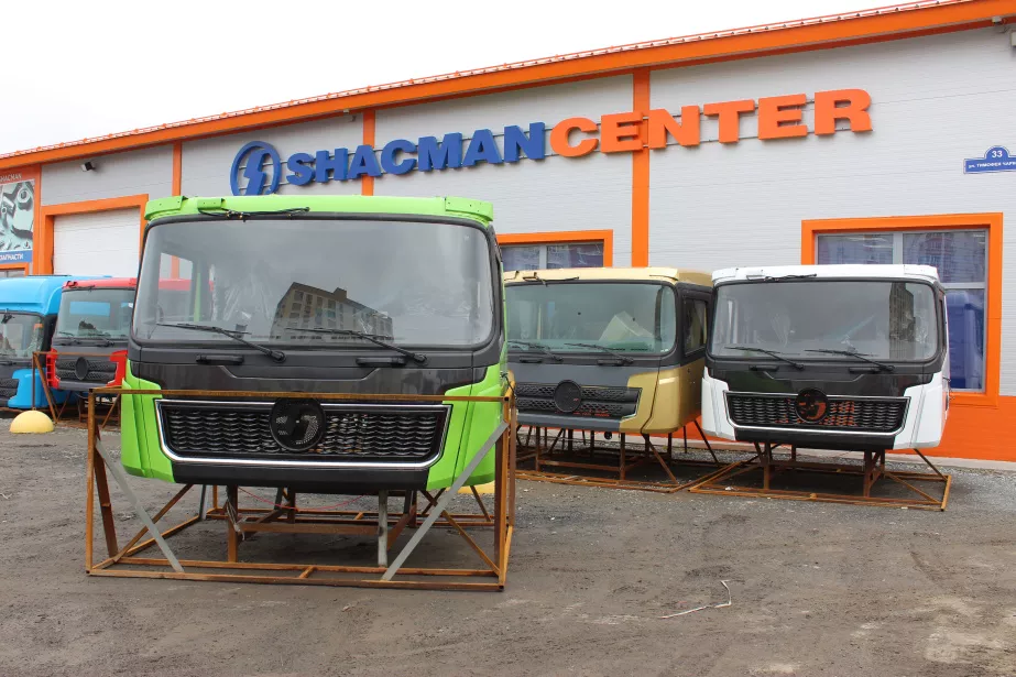 Кабина (Зеленый, 1 комплекции, двигатель WEICHAI) SHAANXI, X5000 для грузовиков *