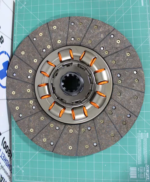 Диск сцепления (D430 d50.8 c доп. пружинами) QINYAN, (20006172) для грузовиков *