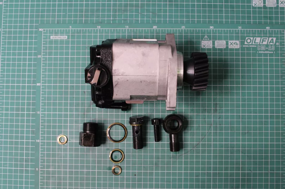 Насос ГУР Z19, CREATEK, F3000, F2000, 8X4, (CK8693, DZ9100130031) для грузовиков *