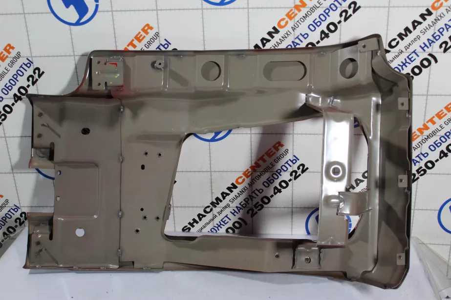 Облицовка фары (R, Красный, Металл, часть бампера) SHAANXI, X3000 для грузовиков *