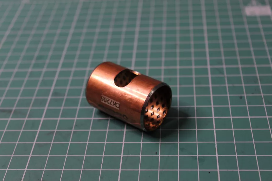 Втулка вала вилки выжимного подшипника D29, L40, CREATEK, (CK7205) для грузовиков *