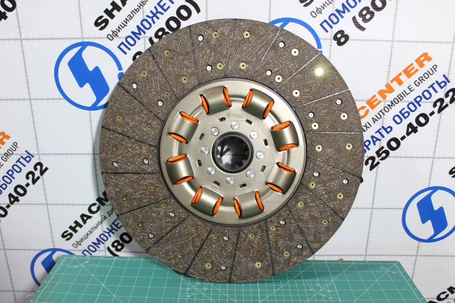 Диск сцепления (D430 d50.8 c доп. пружинами) QINYAN, (20006172) для грузовиков *