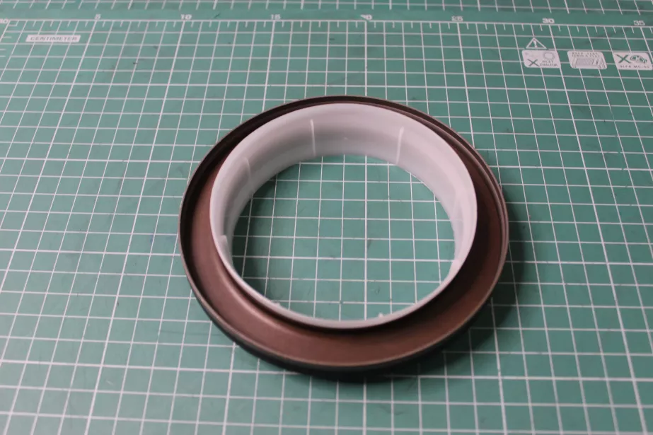 Сальник коленвала D130, H12, (Front, 100x130x12) CREATEK, MC11.44-50, (CK9627) для грузовиков *