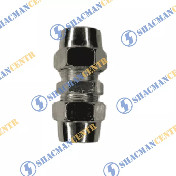 Фитинг стальной D10 (Серебряный, Металл, гайка ) HOWO для грузовиков *