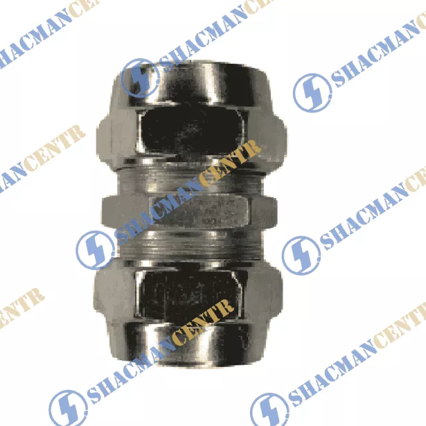 Фитинг стальной D12 (Серебряный, Металл, гайка ) HOWO для грузовиков *