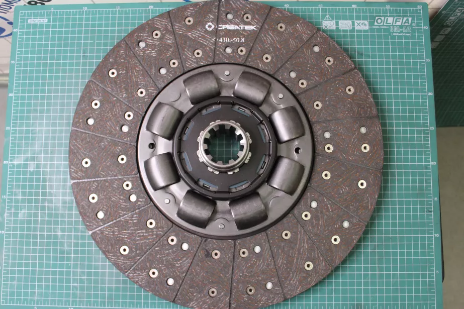 Диск сцепления (D430 d50.8 с широким демпфером) CREATEK, (CK8047) для грузовиков *