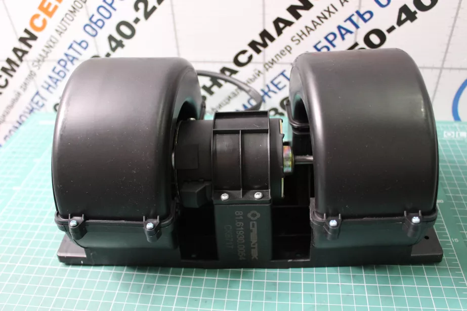 Электродвигатель печки (Черный, Пластик, с крыльчаткой) CREATEK, F2000, (CK8717) для грузовиков *