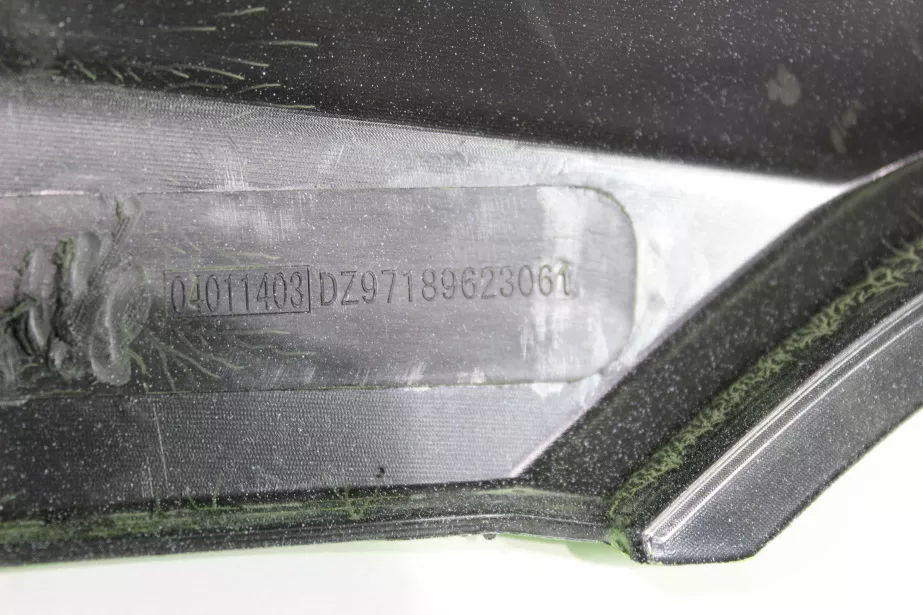 Облицовка фары (L, Зеленый, Пластик, часть бампера) SHAANXI, X5000, Тягач для грузовиков *