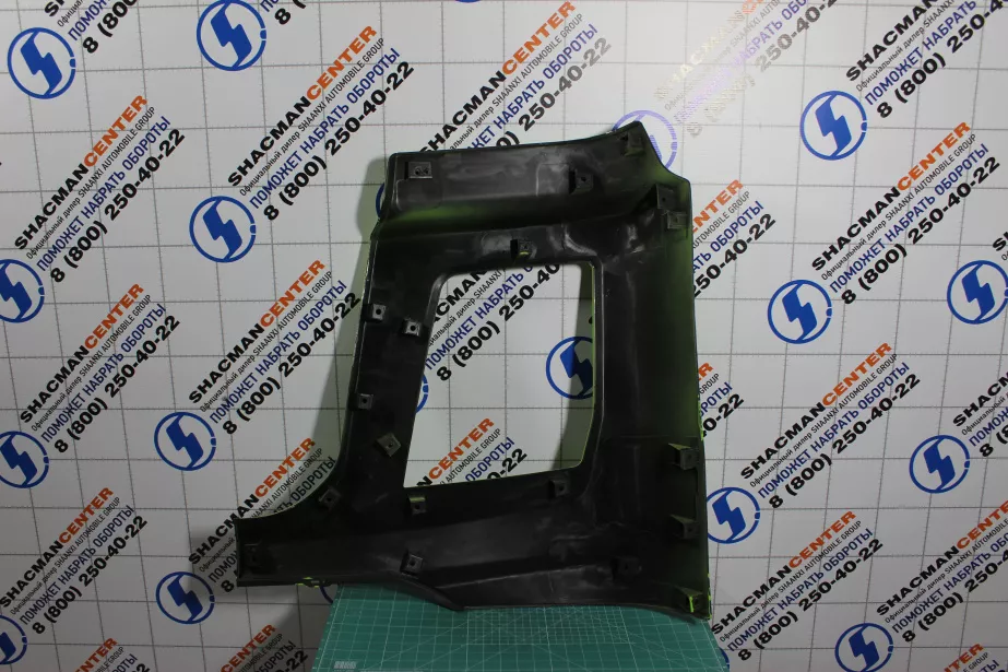 Облицовка фары (R, Зеленый, Пластик, часть бампера) SHAANXI, X5000, Тягач для грузовиков *
