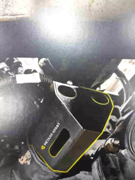 Защита датчика дифференциала (Front) SHAANXI, X3000, 6X6 для грузовиков *