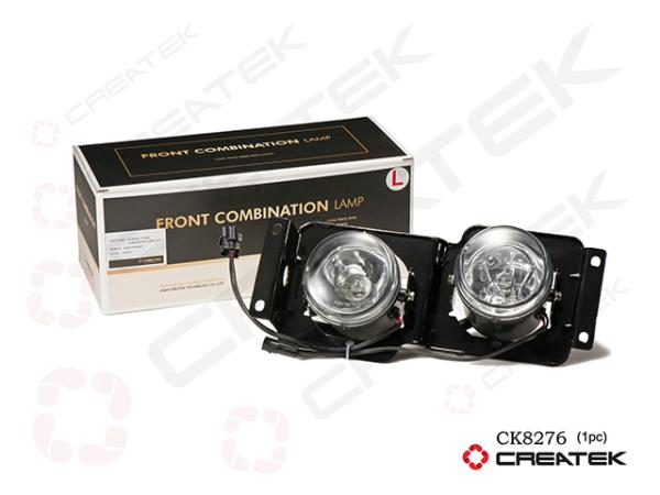 Фара противотуманная (L, Пластик, н/о) CREATEK, A5, (CK8276)