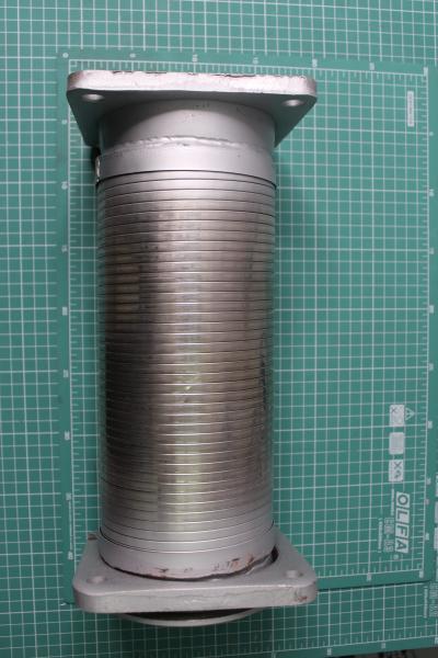 Гофра выхлопной системы D150, L320, (с фланцами) SHAANXI