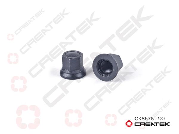 Гайка колесная (Front, с пылезащитным колпачком) CREATEK, (CK8675)