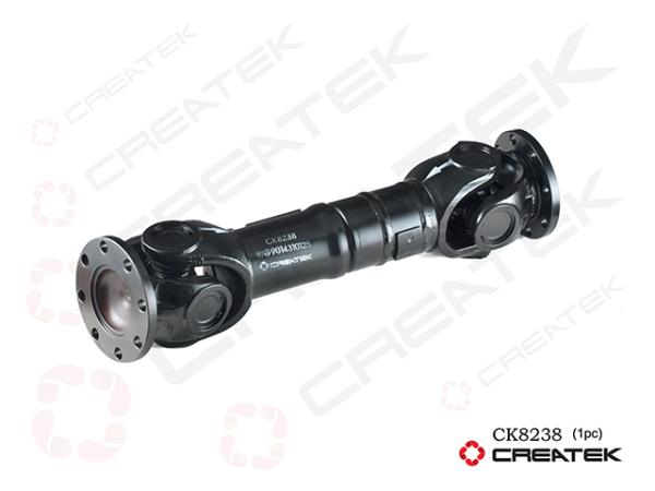 Карданный вал межосевой. D165, L665, (8 отв. 57 крестов.) CREATEK, (CK8238)