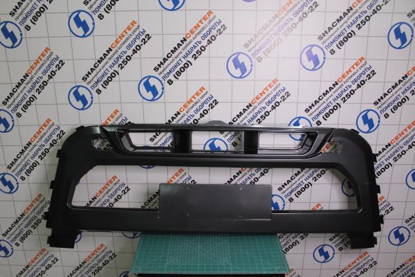 Бампер (Без окраса, Пластик, центральная часть) SHAANXI, X5000, Тягач