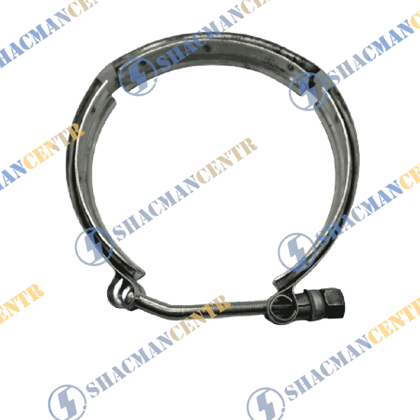 Хомут турбины D130 (Серый, Металл) HOWO