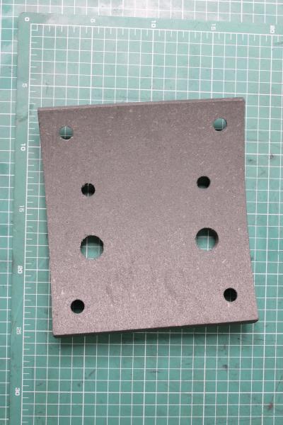 Накладка тормозная (Front, 8 отверстий) CREATEK, T5G, (CK3514)