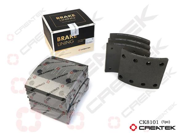 Накладка тормозная (Front, 192*160*15) CREATEK, A5, (CK8101)