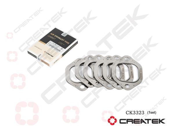 Прокладка выпускного коллектора L102, CREATEK, J6, (CK3323)