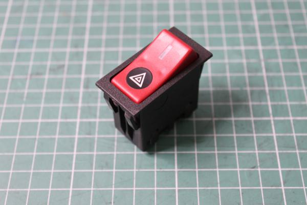 Клавиша аварийного сигнала SHAANXI